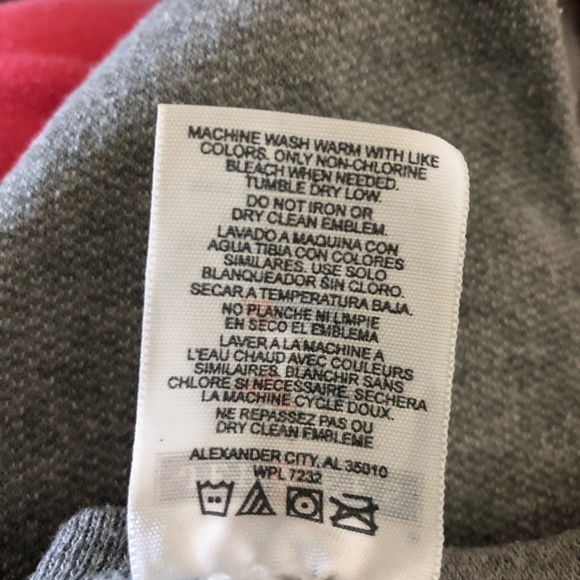 NWOT-Jerzees Grey Christmas Sweatshirt sized LGG? - Picture 6 of 6